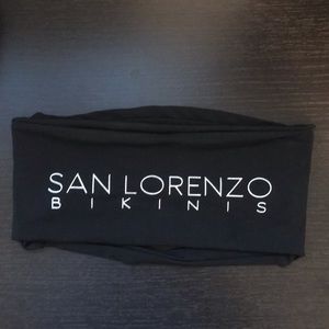 San Lorenzo strapless bikini top